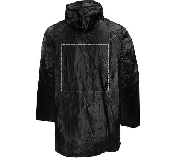 PVC-Regenmantel mit Kapuze